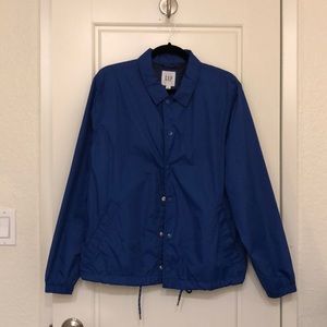 Coaches Jacket. Gap. Bright blue